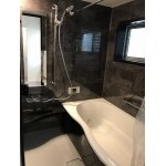 お掃除ラクラクなお風呂とトイレです