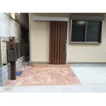 木材をうまく利用したおしゃれな玄関