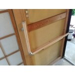 玄関の手摺取り付け工事（行方市）