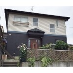 組み合わせでモダンな外壁に