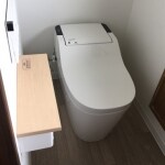 流すたびに洗ってくれるトイレで掃除が楽に…