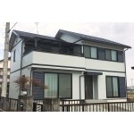『ダテフロン』を使用しての初めての塗り替え