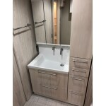 TOTO製オクターブ採用、洗面台リフォーム