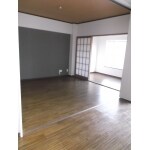 和室の趣きを残した洋室