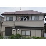 バルコニーに防水工事、屋根の新設を行いました。