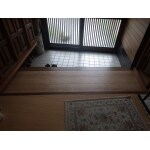 玄関の上り框のリフォーム