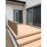 広々としたウッドデッキを新設