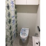 ﾄｲﾚの壁紙もセレクトでオシャレに