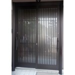 玄関引戸の取替え