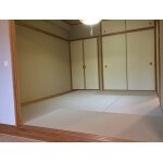 和室リフォーム　ヘリ無し畳にて