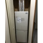 お風呂追い炊きボイラーに交換しました。