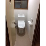 すっきりスタイリッシュなトイレに