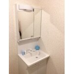 コンパクトで使いやすい洗面台