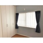 子供部屋のカーテン掛け替え