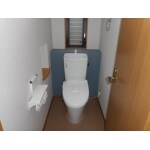 アクセントクロスを活かしたトイレ改装