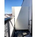 ベランダの間仕切り板補修