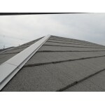 雨音が静かな屋根材でカバー