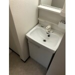 エレベーターなし5階住居　洗面台新設