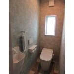 【建替】トイレリフォーム　トイレ手すり　便器交換　