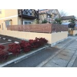 目の引くフェンス＆塗り壁へ生まれ変わりました！