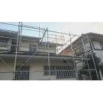 【雨樋改修工事】【破風・けらば板金巻き工事】