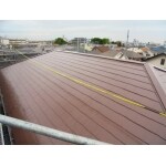 施工事例001 【屋根塗装工事】