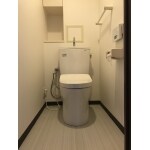 一日で新しいトイレになりました