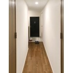 玄関からの土間空間のあるマンション　南区　F様邸