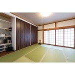 床の間を収納へ