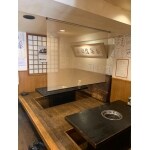 焼肉屋　間仕切り設置