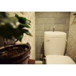 かっこいい空間に。トイレらしくないトイレ