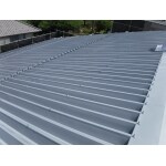 施工事例009【折板屋根塗装工事】