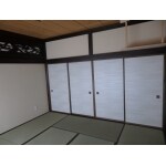 畳と襖の張り替えでモダンな和室に変身。