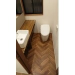 実用的なトイレルーム