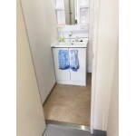 湯の出ない洗面器から洗面台へのリニューアル