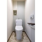 節水型のトイレに取替え