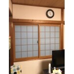 内窓を設置して断熱と障子貼替を楽に。