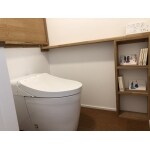 ひと工夫取り入れたトイレ