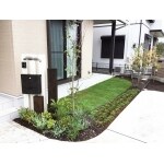 【建替】緑とのバランスがとれたナチュラル外構