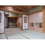 特注の建具や畳の表替えで現代風の和室に・・