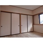畳の和室を洋室にチェンジ