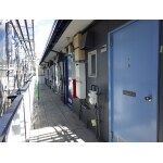 合計８色使用のアパート外壁塗装