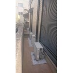 広島市西区　W様邸　犬走り固まる土工事