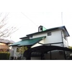 変性無機とフッ素樹脂塗り替え（破風板金貼り共）