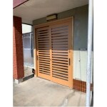 木造建具でしたので、防犯の為にもアルミサッシに！