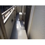 バルコニー床塗装工事