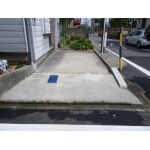 駐車場の土間コンクリート補修工事