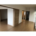 リビングダイニングと洋室を一体にしたリフォーム