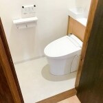 落ち着いて過ごせるトイレ空間に