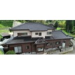 住宅外壁フッ素塗装工事及び瓦洗浄